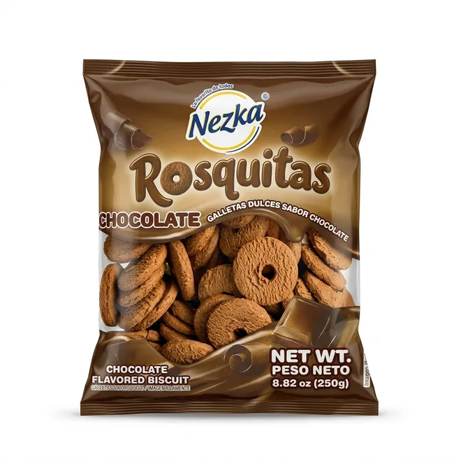 Galleta dulce, rosca de chocolate, 250 g, My Bit Nezka