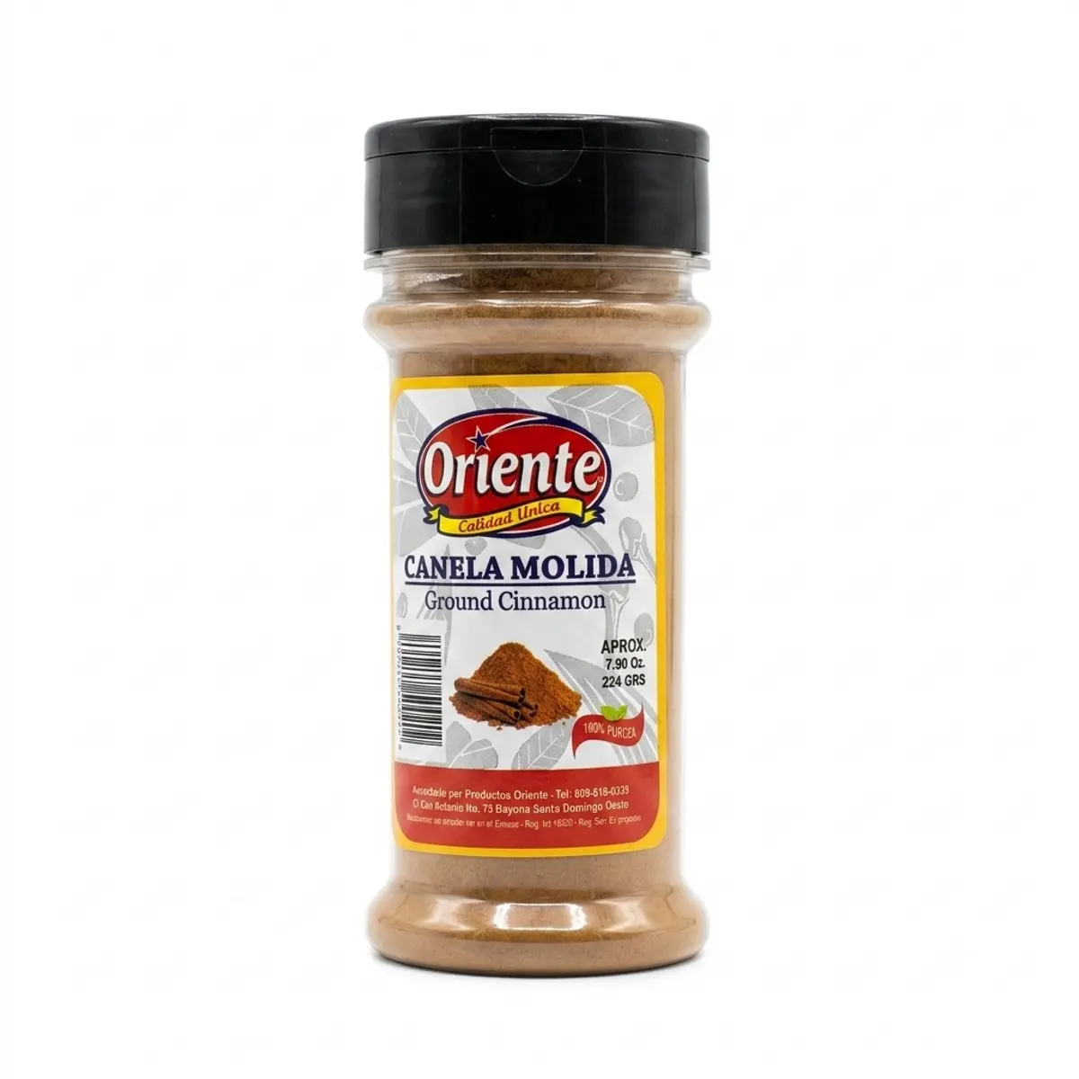 Canela molida, 224 g, Oriente