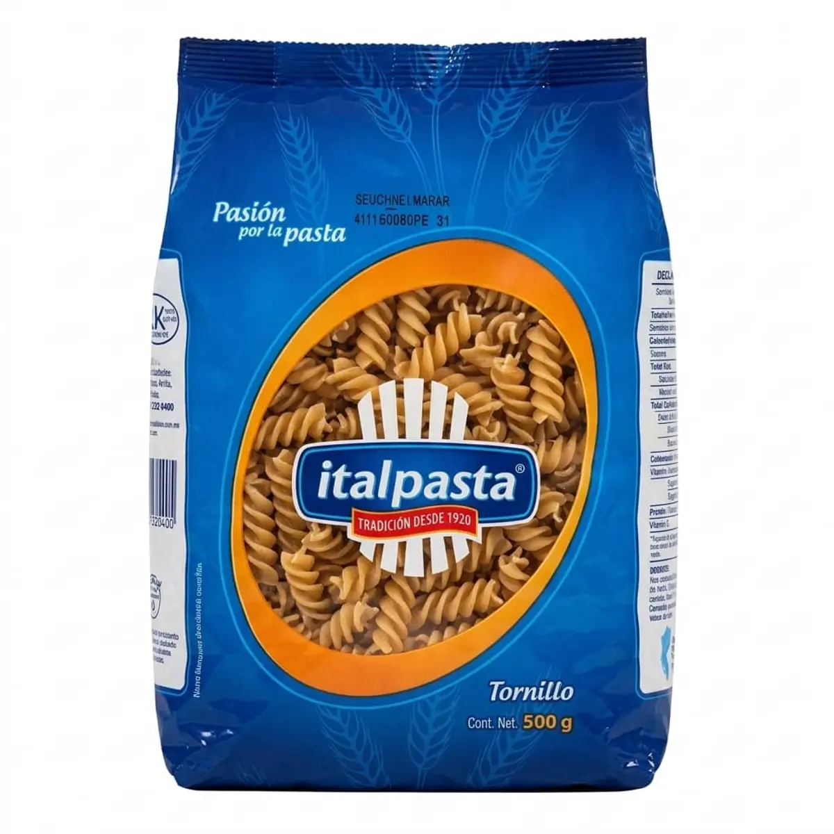 Tornillo, 500 g, Italpasta