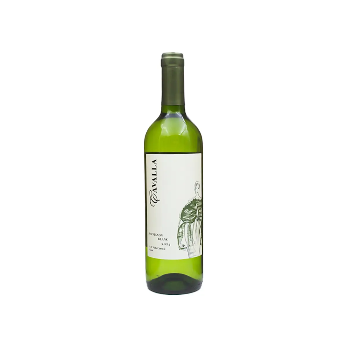Vino blanco Sauvignon, 750 ml, Cavalla