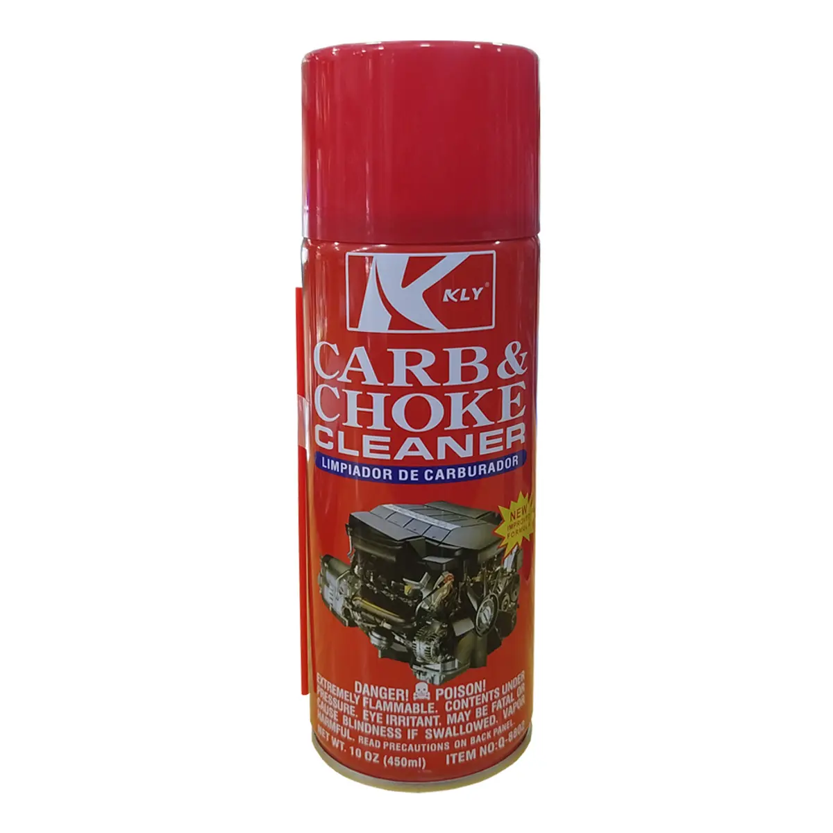 Limpiador de carburador e inyectores 450 ml, KLY