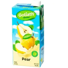 Jugo de pera, 946 ml, Goliath