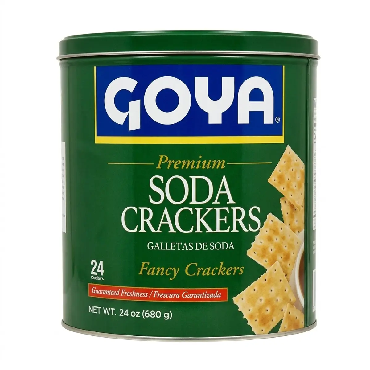 Galleta de soda Crackers en lata, 680 g, Goya