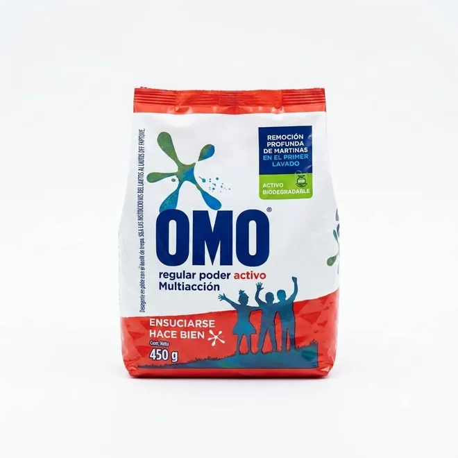 Detergente en polvo, 450 g, Omo 