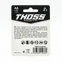 Batería alcalina AA, 1.5 V, THOSS