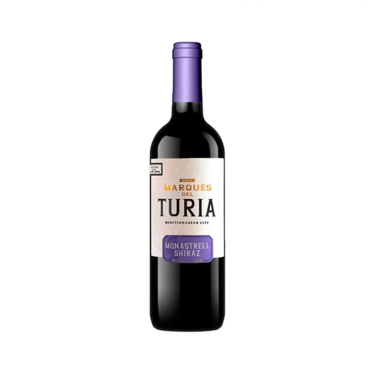Vino tinto, 750 ml, Marques del Turia
