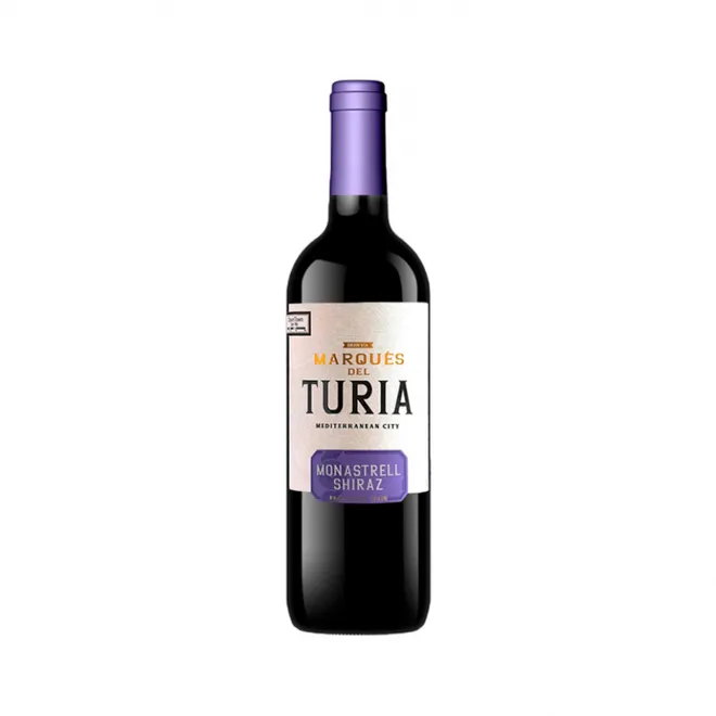 Vino tinto, 750 ml, Marques del Turia