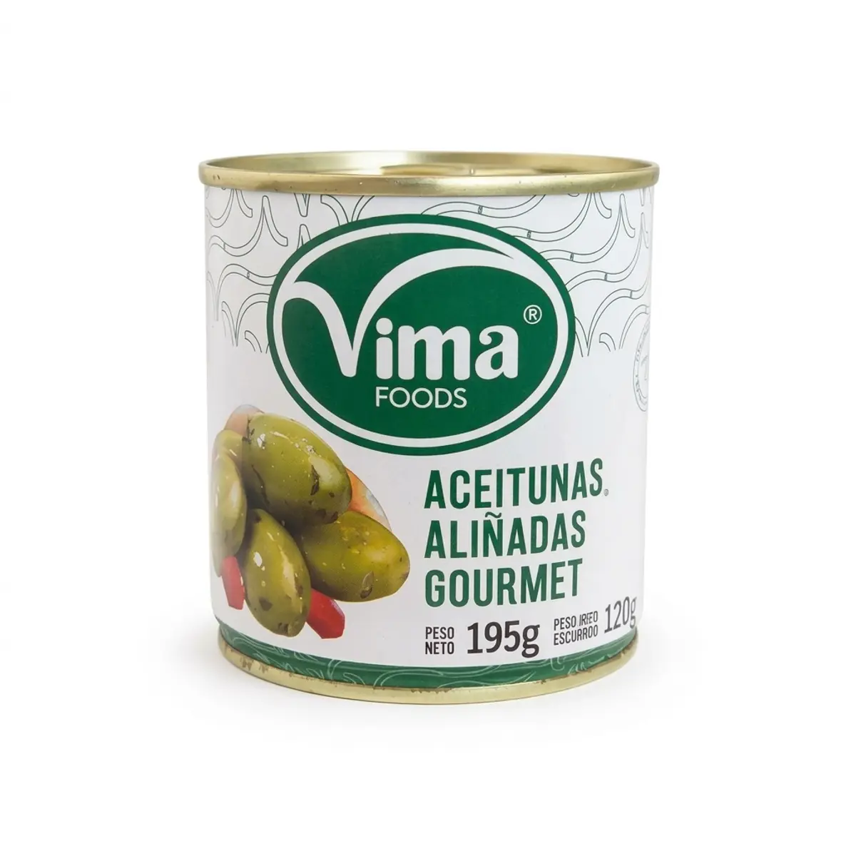 Aceitunas aliñadas gourmet, 195 g, Vima