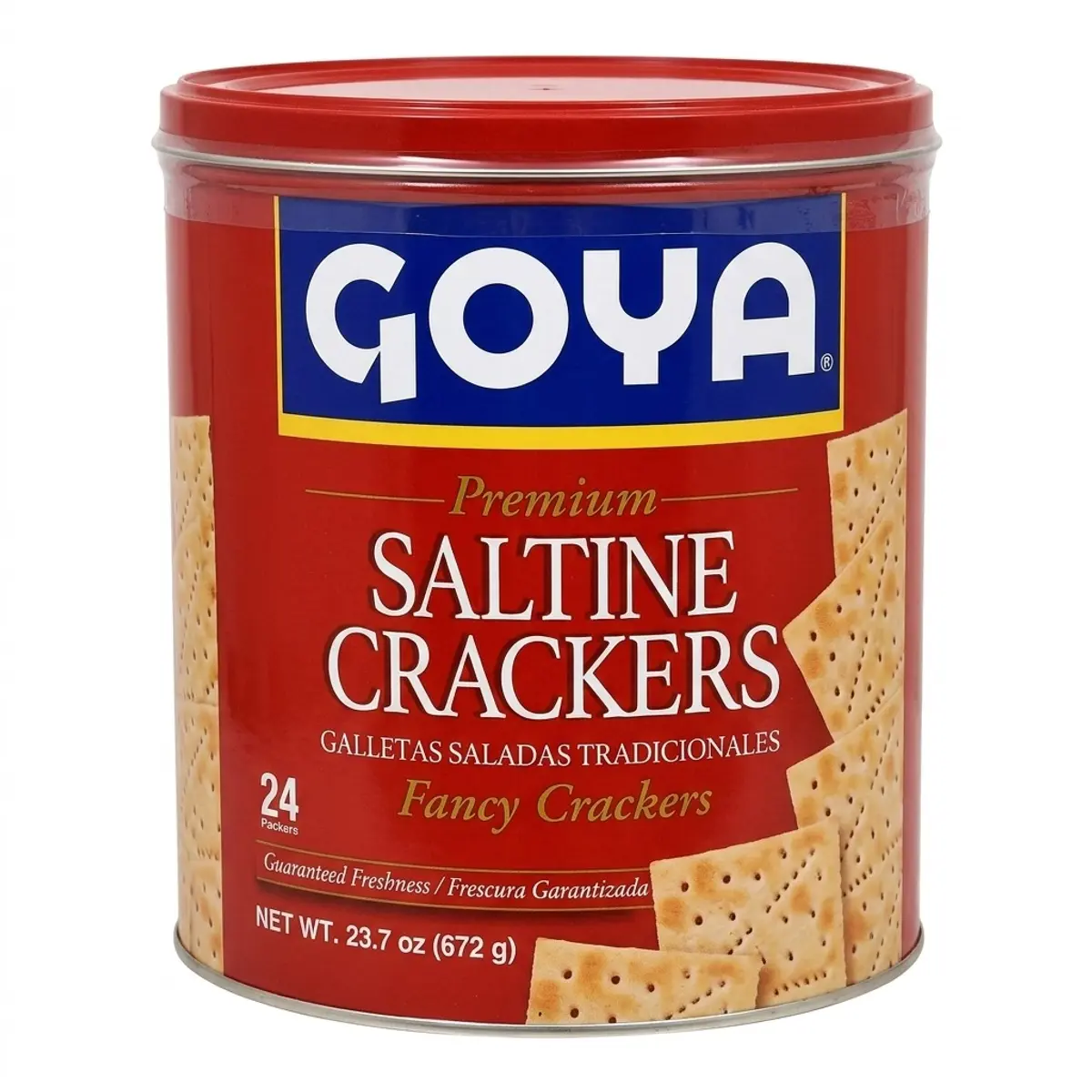 Galleta saltine Tradicional en lata, 672 g , Goya
