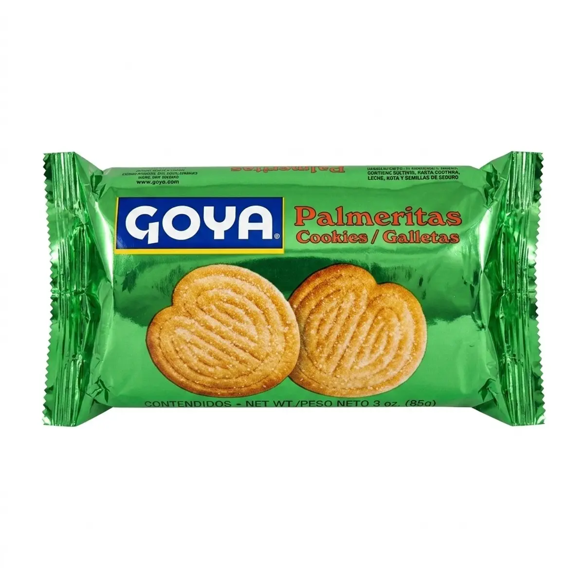 Galletas Palmeritas, 85 g, Goya