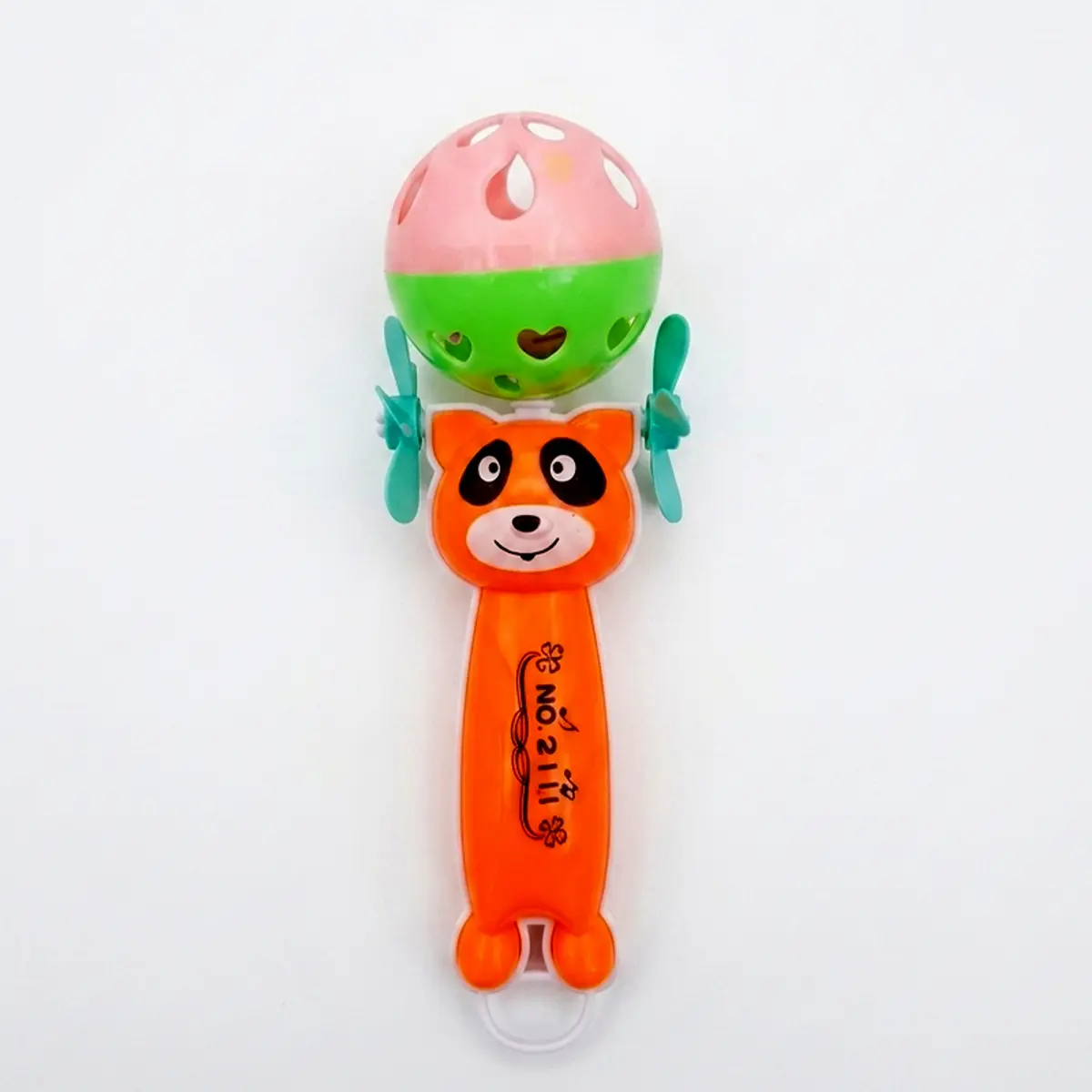 Sonajero sencillo de colores para bebé