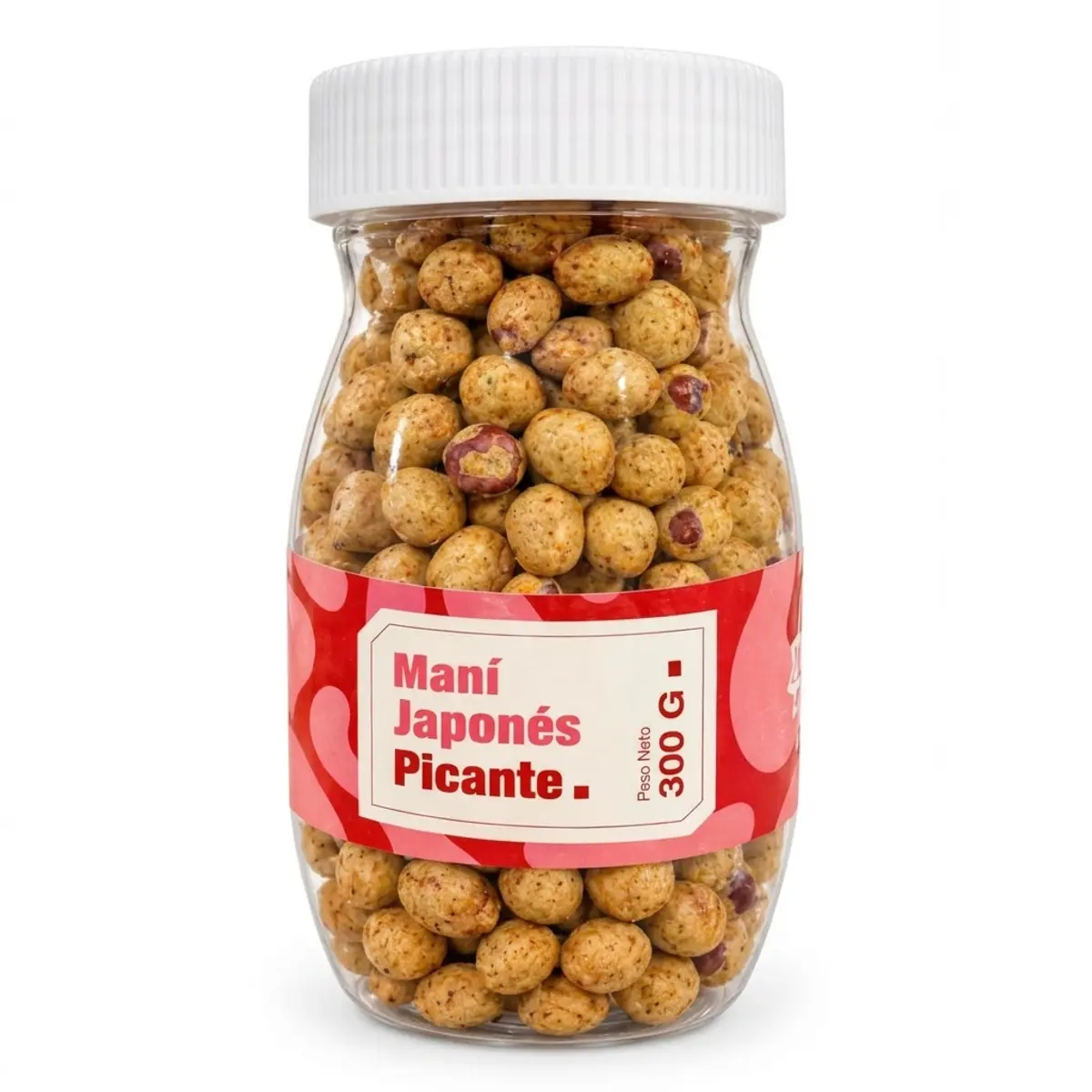 Maní japonés picante, 300 g, MariaKuka
