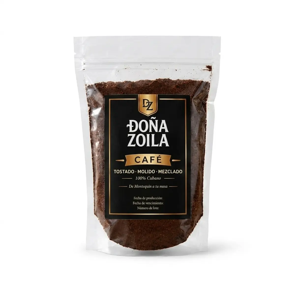 Café molido cubano, 250 g, Doña Zoila