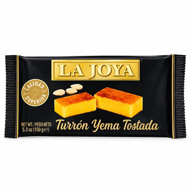 Turrón yema tostada, 150 g, La Joya