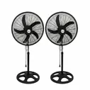 Ventiladores de 18" color negro (dos unidades) Milexus