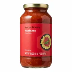 Salsa para pastas Marinara, 652 g, K&L