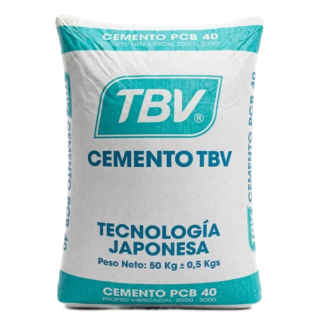 Cemento gris, 50 kg, TBV