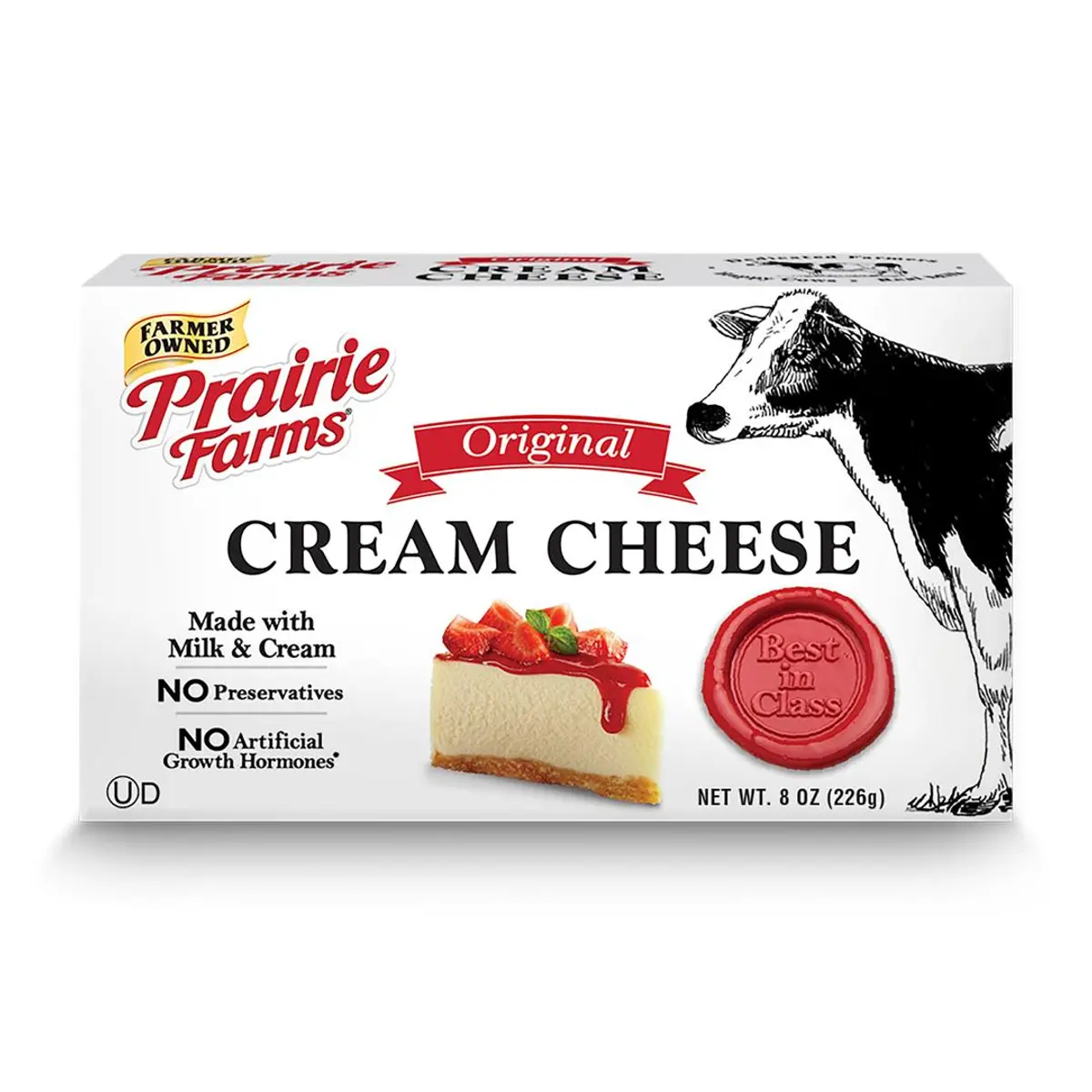Queso crema, 200 g, Prairie Farms