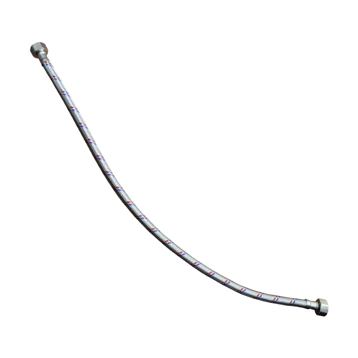 Latiguillo flexible trenzado de acero inoxidable 1/2" x 60 cm, SPC