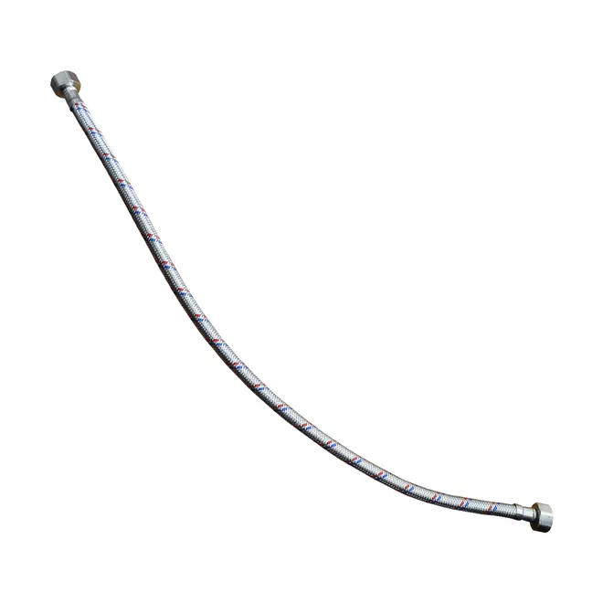 Latiguillo flexible trenzado de acero inoxidable 1/2" x 60 cm, SPC