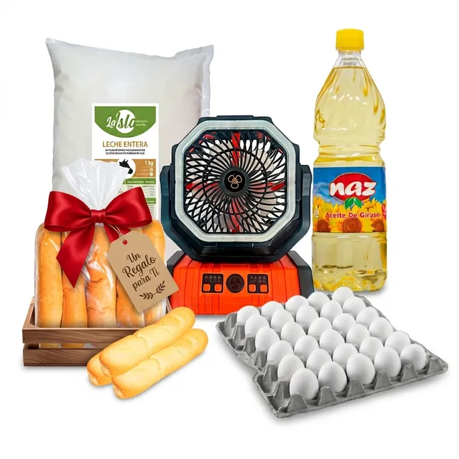 Combo Familiar 4 Esenciales + bolsa de pan de regalo