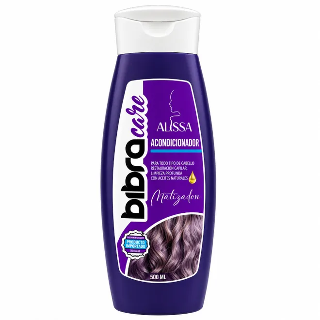 Acondicionador matizador Bibracare, 500 ml, Alissa