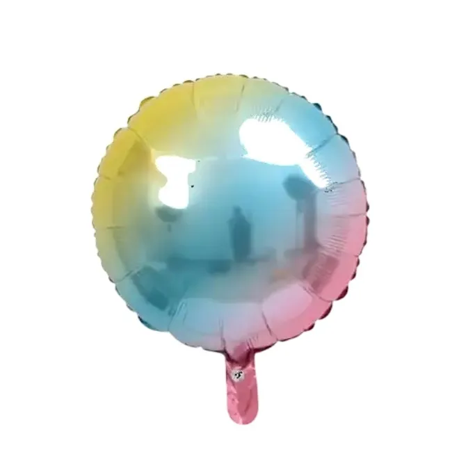 Globo redondo color arcoiris