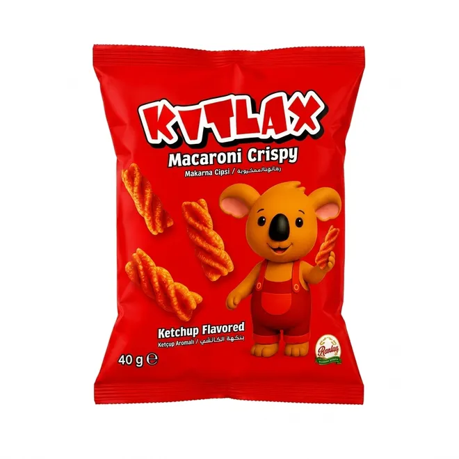 Snacks con sabor a ketchup, 40 g, Kitlax