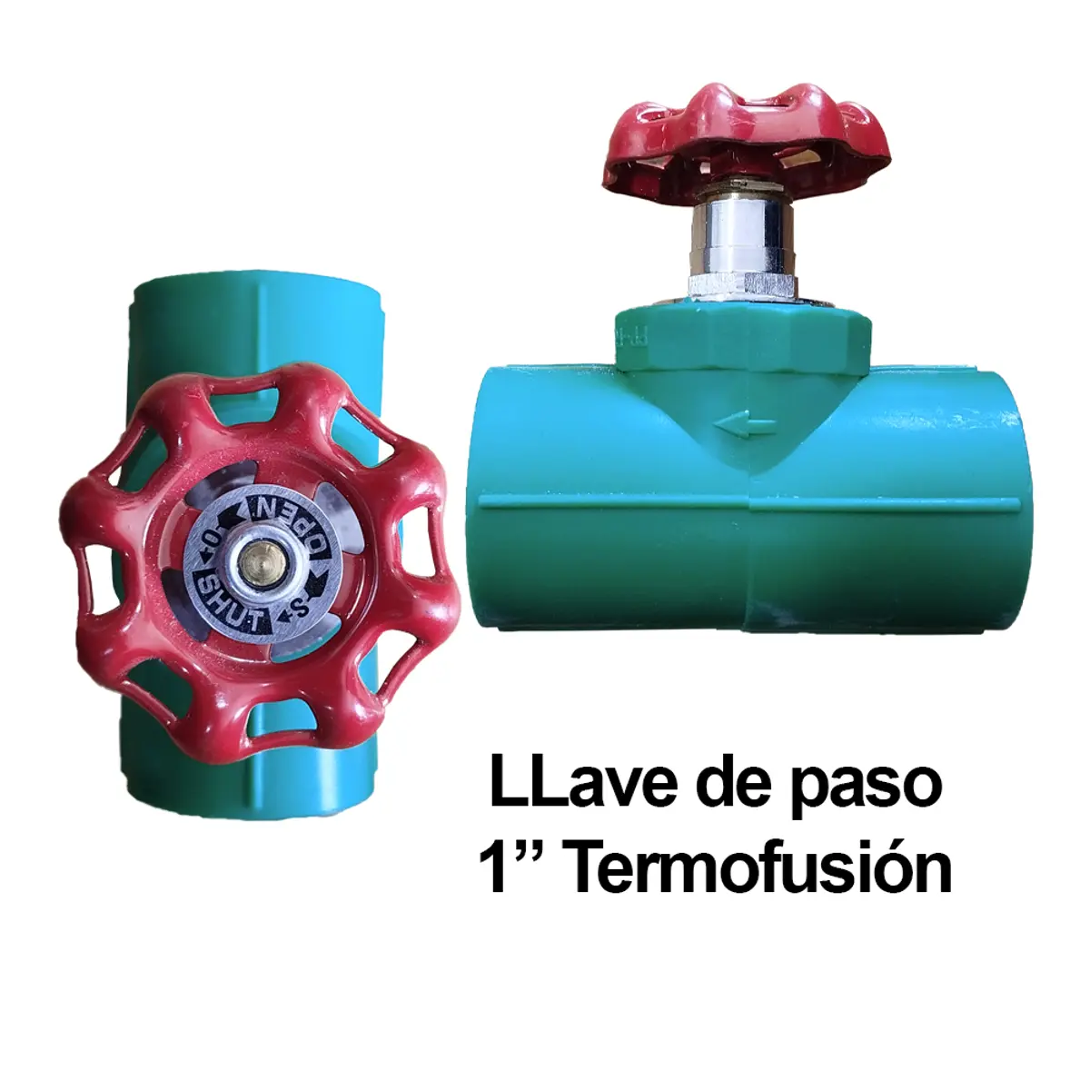 Llave de paso 1" termofusión, SPC