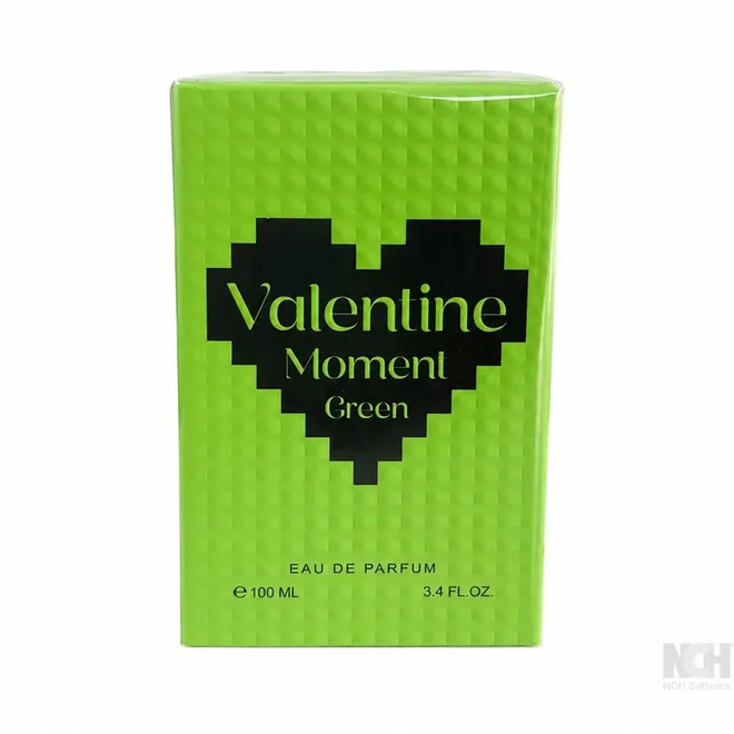 Perfume para mujer Valentine Moment Green, 100 ml, Lovali