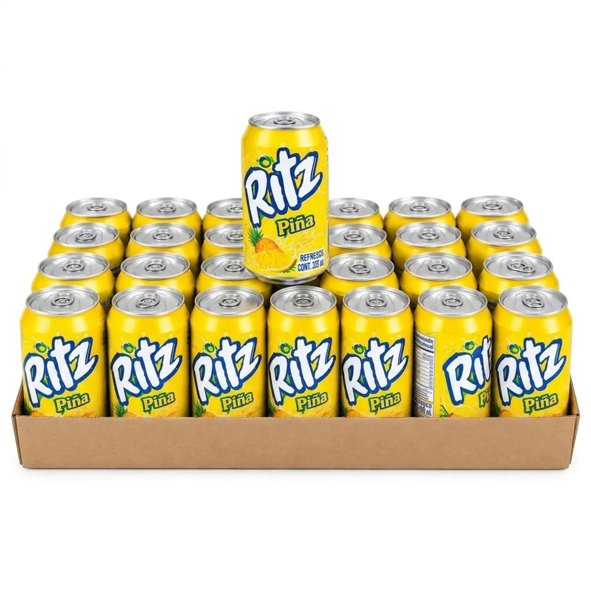 Caja de refresco de piña (24 x 350 ml) Ritz