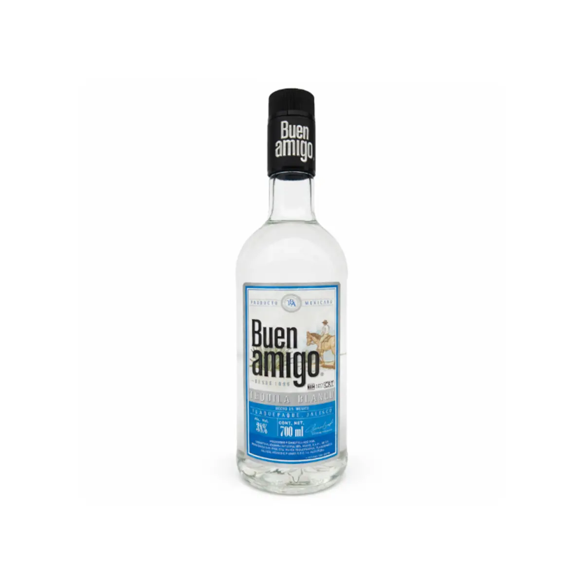 Tequila Silver, 750 ml, Buen Amigo