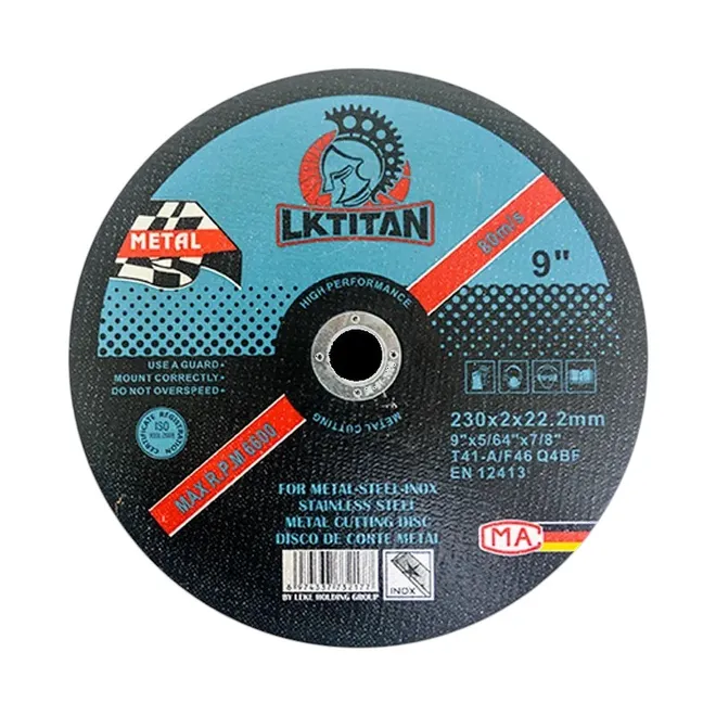 Disco de corte metal convexo 9" (230x3x22)