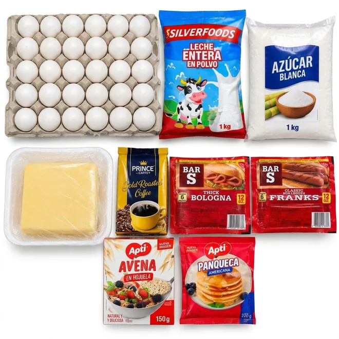 Combo # 15 "Desayuno y despensa"