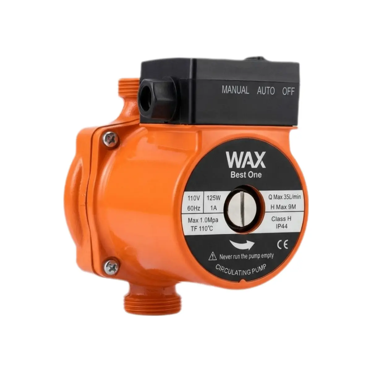 Bomba presurizador de 125 W, Wax