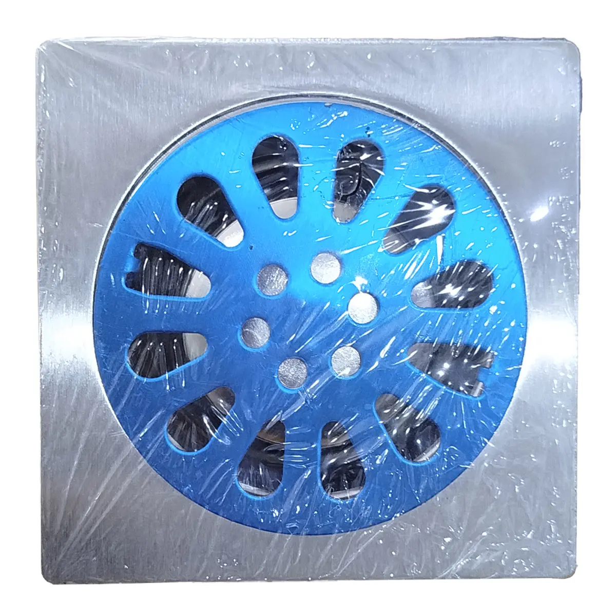 Desagüe de piso de 4" con sifa antiolores de 2" de salida, SPC