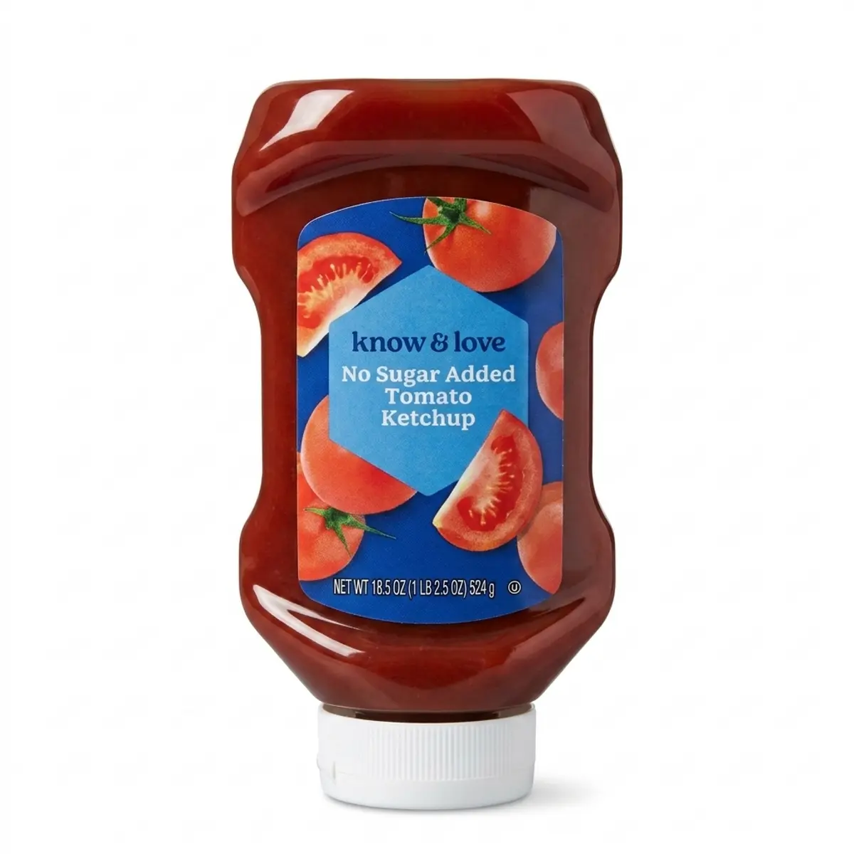Ketchup sin azúcar, 524 g, K&L