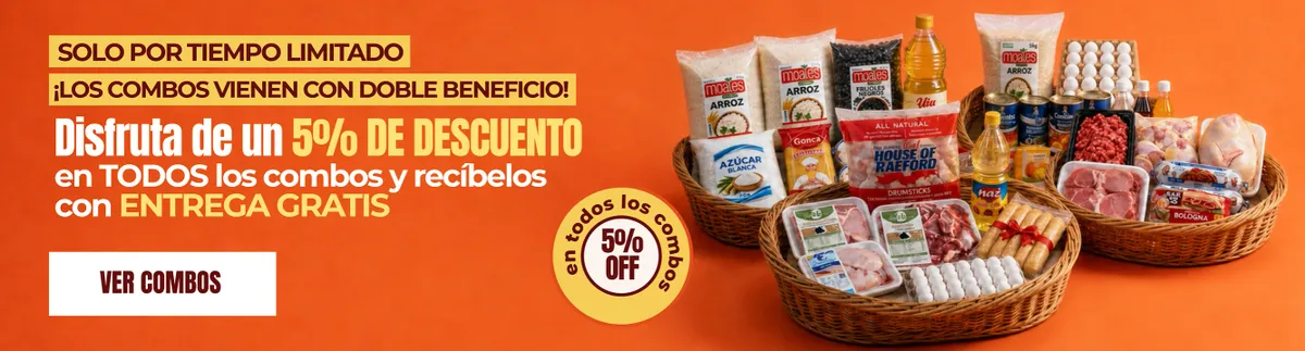 5% de descuento en combos