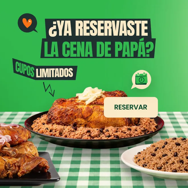 ¿Ya reservaste cena para papá?
