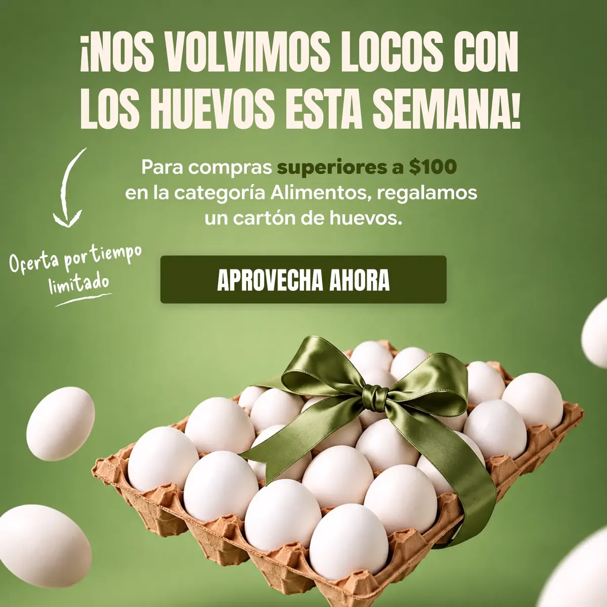 Regalo de cartón de huevos 