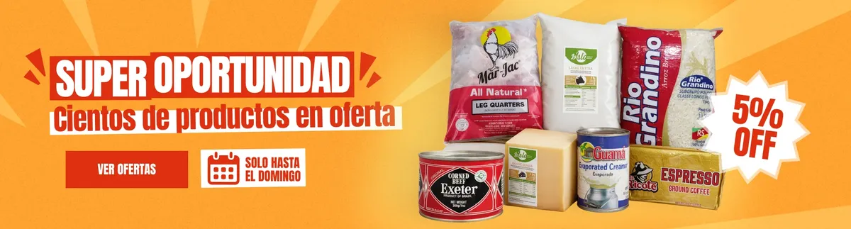 5% de descuento en productos