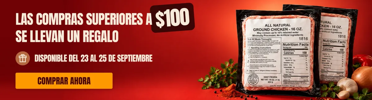 Compras de 100 con regalo
