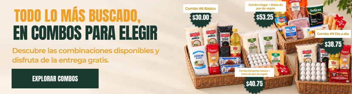 Combos en La Habana con entrega gratis