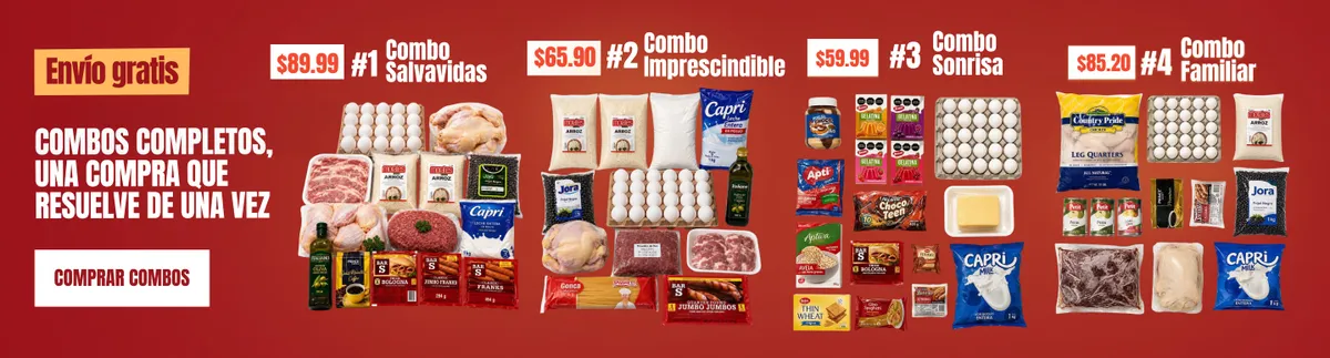 Combos a la venta en Tuambia