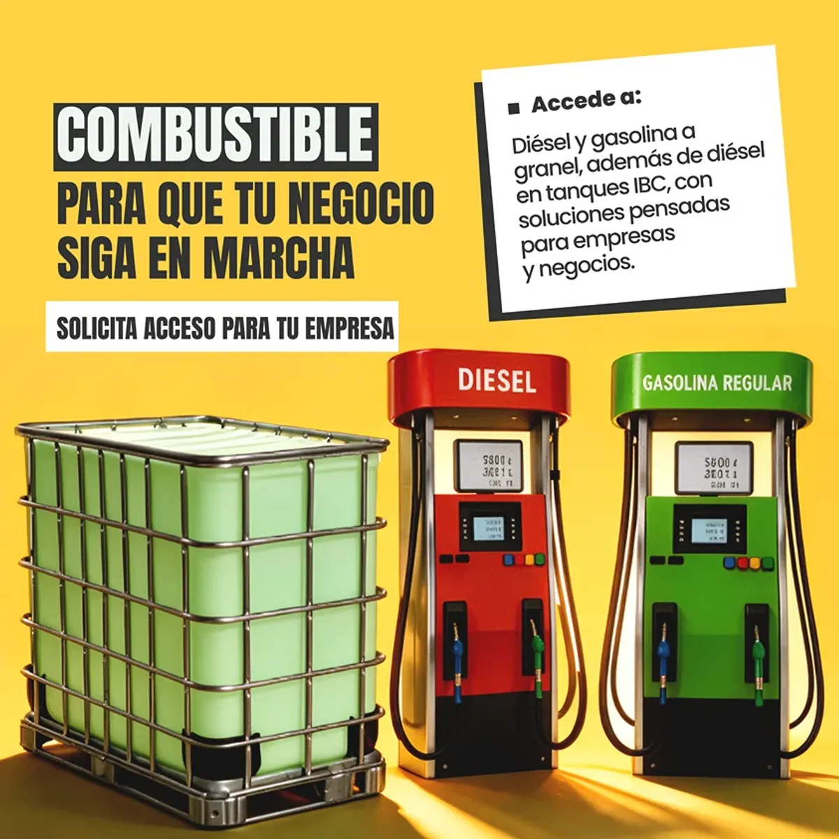 Venta de combustible para empresas
