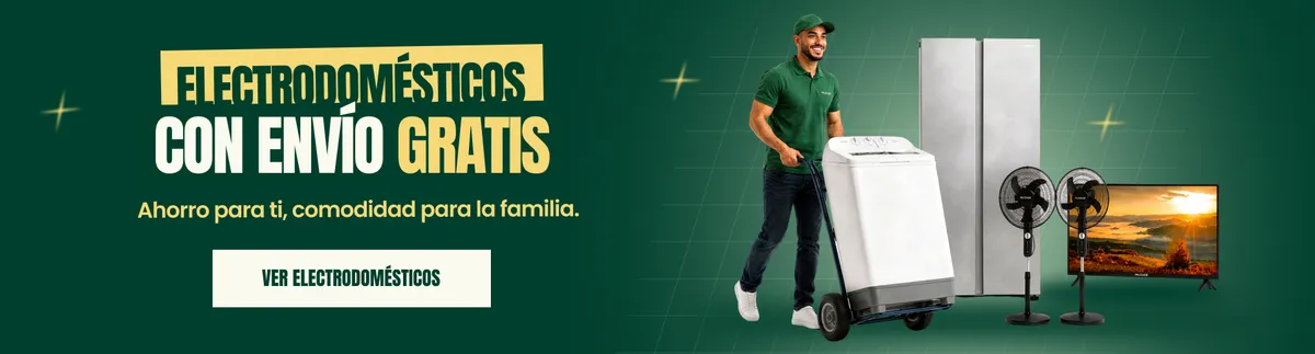 Electrodomésticos con entrega gratis