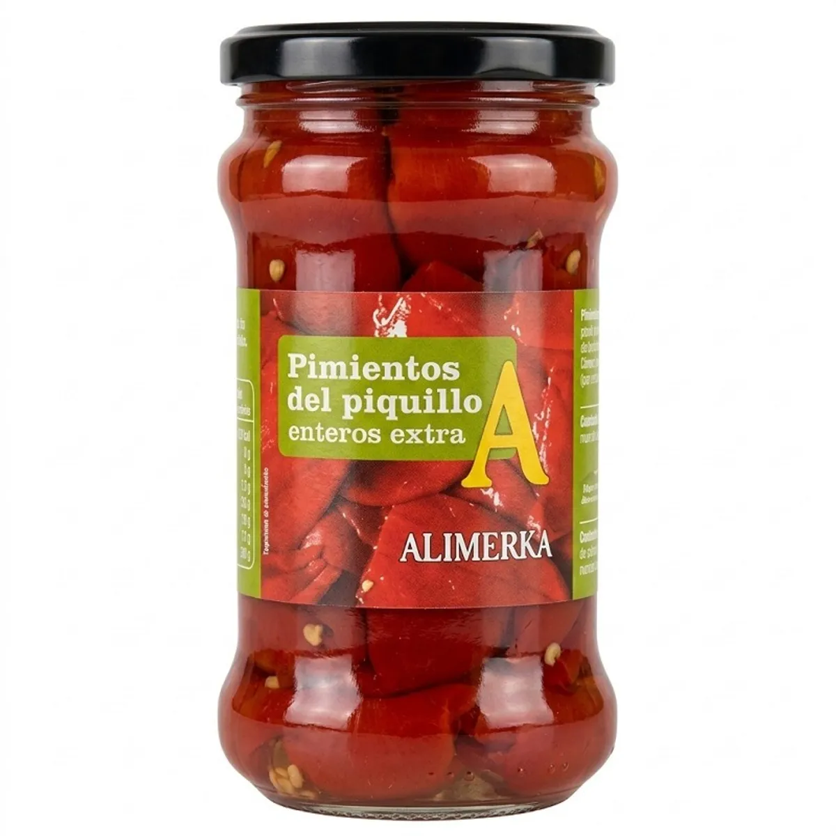 Pimientos del piquillo enteros extra, 290 g, Alimerka