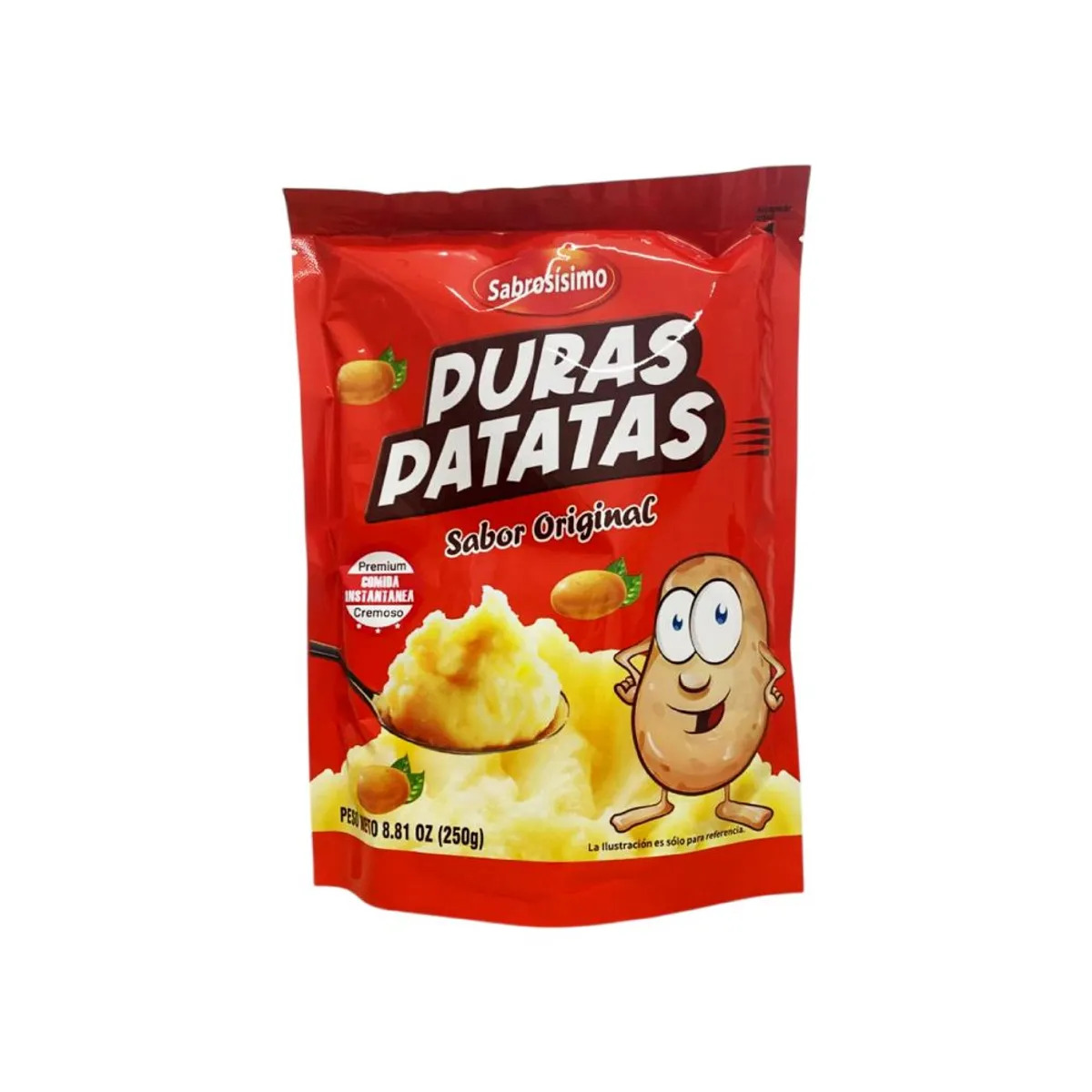Puré de papas instantáneo, 250 g, Sabrosisimo