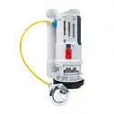 Válvula descarga dual flush, botón lateral, Rugo