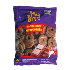 Galleta dulce, rosca de chocolate, 250 g, My Bit Nezka